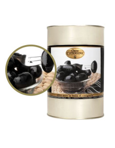Olive Nere Dolci La Bella di Cerignola - Latta da 4Kg - Ortoconserviera Camaranese