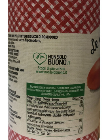 Le Conserve Della Nonna - Datterini Pugliesi - Barattolo da 400gr - Salse e Spezie