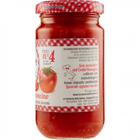 Le Conserve Della Nonna - Rustico al Peperoncino - Barattolo da 190gr -  Salse e Spezie