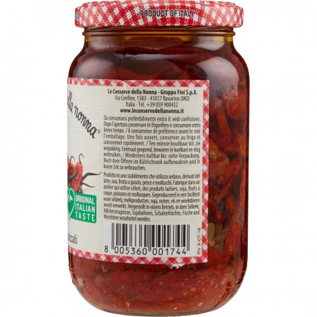Le Conserve Della Gewürze - - Saucen Getrocknete und 340gr Tomaten Nonna - Glas