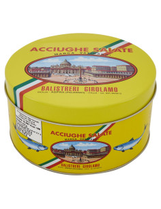 Filetti di Acciughe Salate Marca Vaticano Mar Mediterraneo - Conf da 1 Kg