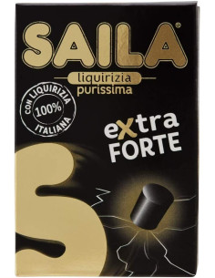 Saila Liquirizia Extra Forte - Astuccio da 36 gr