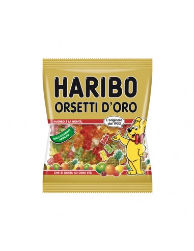 Haribo Orsetti d'Oro gommosi - 30 Confezioni da 100gr