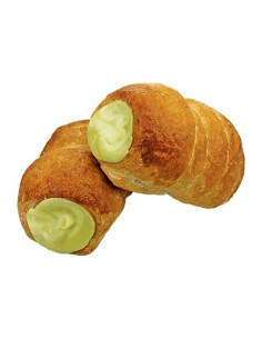 Biscotti Artigianali Fimardolci Cannolino Sfoglia Pistacchio - Vassoio da 1,5 kg - Biscotti e Fette Biscottate