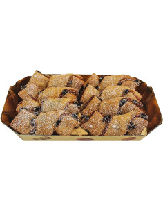 Biscotti Artigianali Fimardolci Farfalle Uvetta - Vassoio da 1,5 kg - Biscotti e Fette Biscottate
