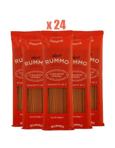 RUMMO Spaghetti Bio Integrali n 3 - 24 Confezioni da 500gr - Pasta Rummo