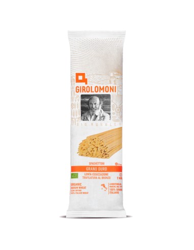 Pasta GIROLOMONI Spaghettoni Bio di Grano Duro - 12 confezioni da